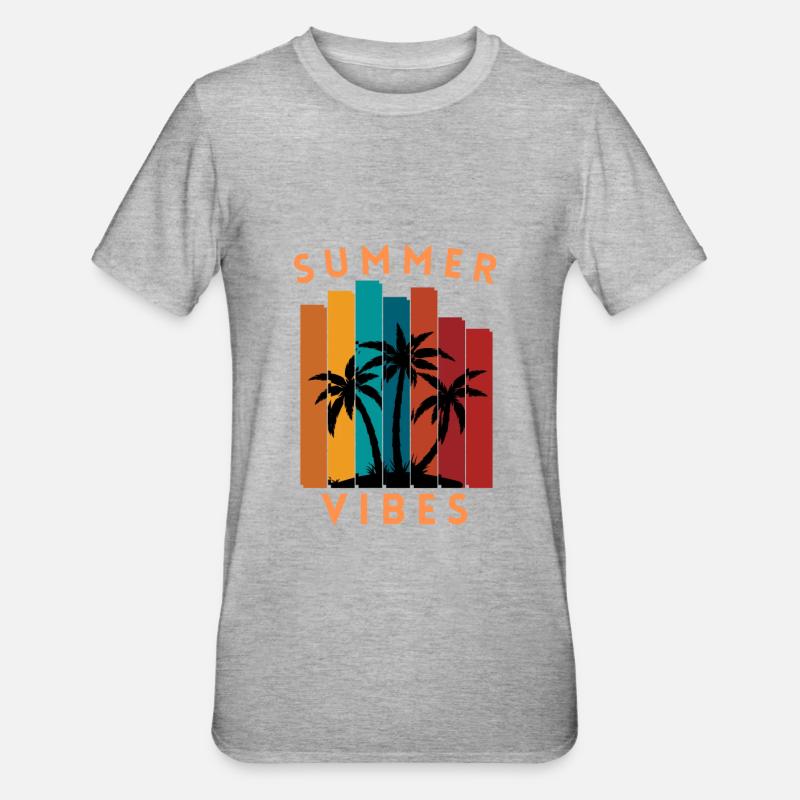 Summer - T-shirt polycoton Unisexe - gris chiné