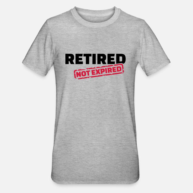 Rente - Unisex Polycotton T-Shirt - Grau meliert