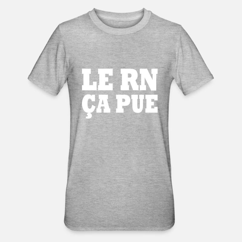 The RN stinks - Unisex Polycotton T-Shirt - heather grey