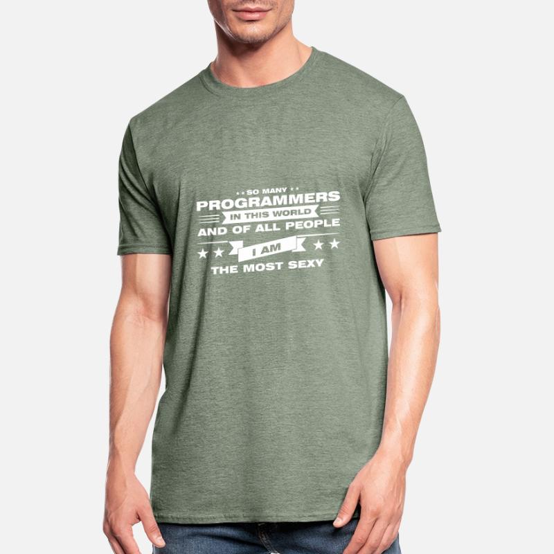 Programmierer Beruf Computer Geschenk Unisex Polycotton T-Shirt