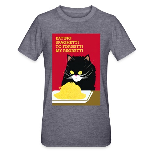 SIIKALINE SPAGHETTI CAT - Polycotton-T-shirt unisex