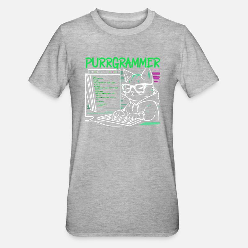 Funny Programmer Programmer - Unisex Polycotton T-Shirt - undefined
