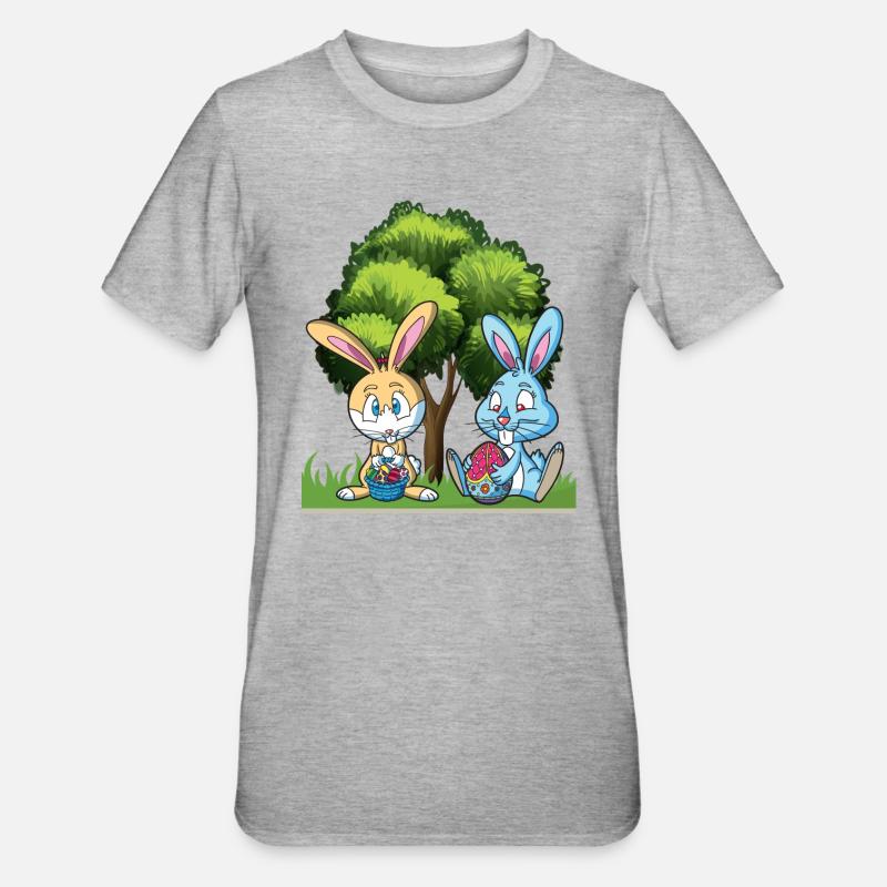 Easter easter easter Easter - Unisex Polycotton T-Shirt - heather grey