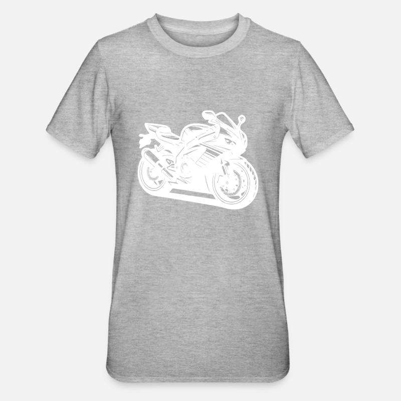 Course automobile, Extrême, Course, Sport automobile - T-shirt polycoton Unisexe - gris chiné