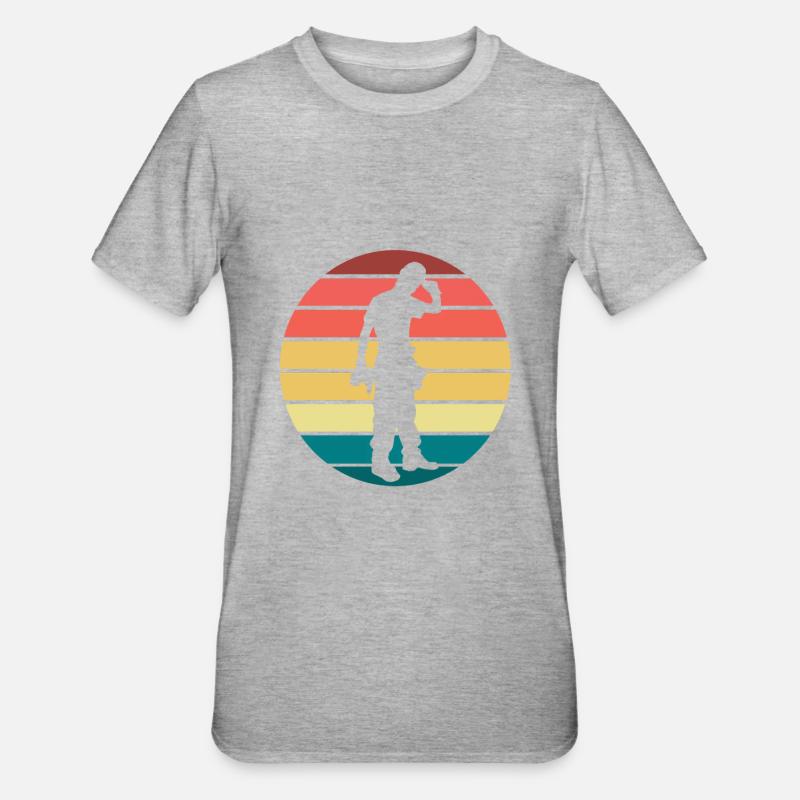 Artisan - T-shirt polycoton Unisexe - gris chiné