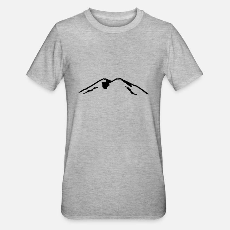 Elbrus - Unisex Polycotton T-Shirt - heather grey