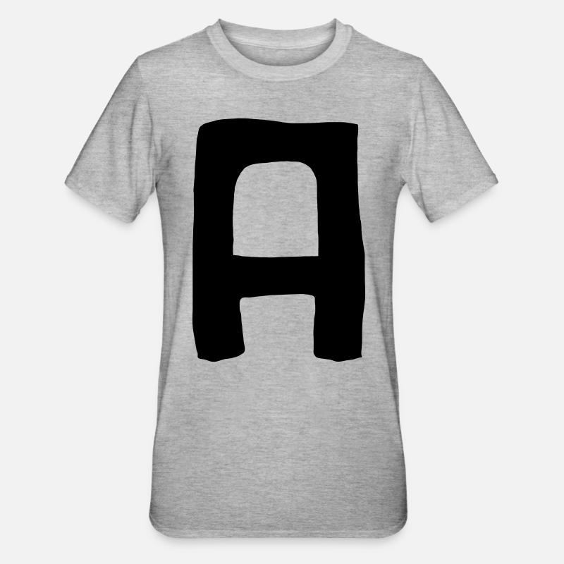 A Vector - Unisex Polycotton T-Shirt - heather grey