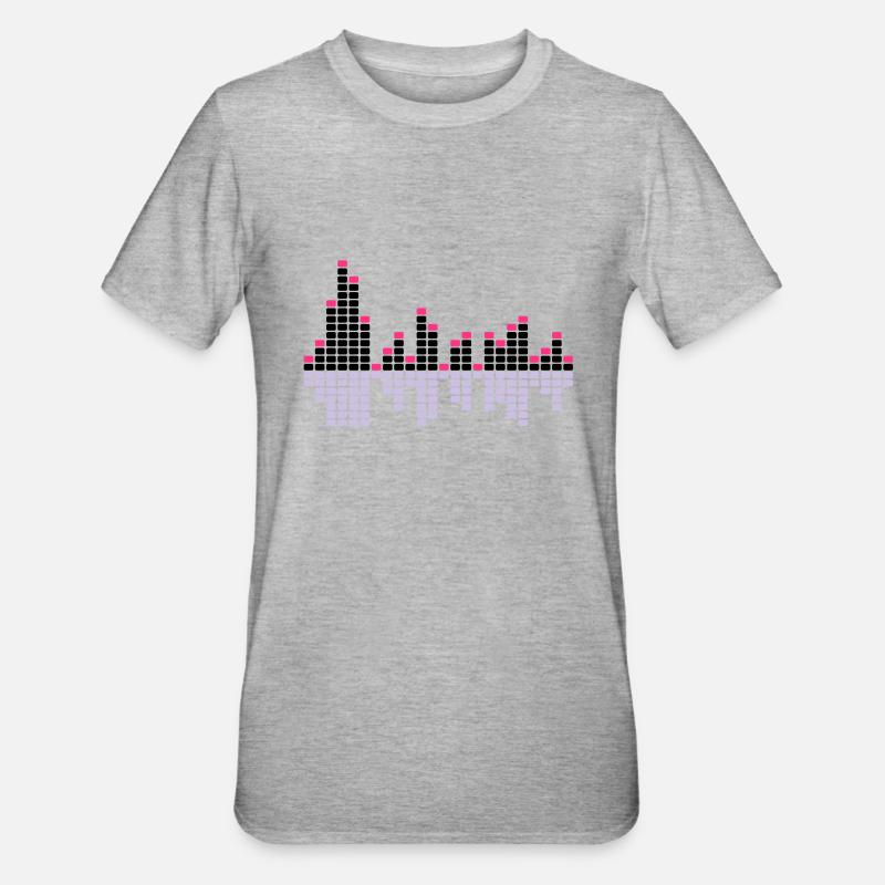 Equalizer1 3C. - T-shirt polycoton Unisexe - gris chiné