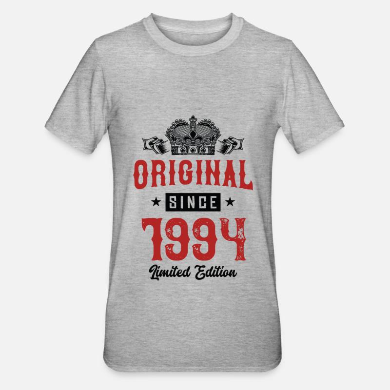 1994 Édition limitée - T-shirt polycoton Unisexe - gris chiné