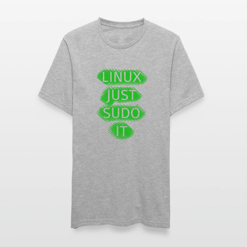 Linux Ubuntu SUDO Unisex Polycotton T-Shirt