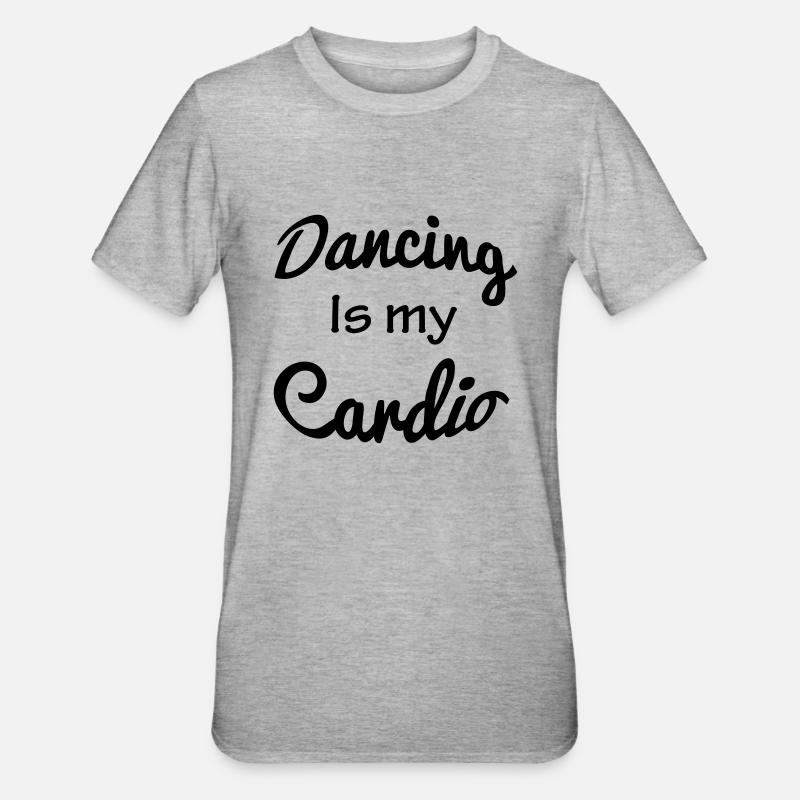 Dancing - T-shirt polycoton Unisexe - gris chiné