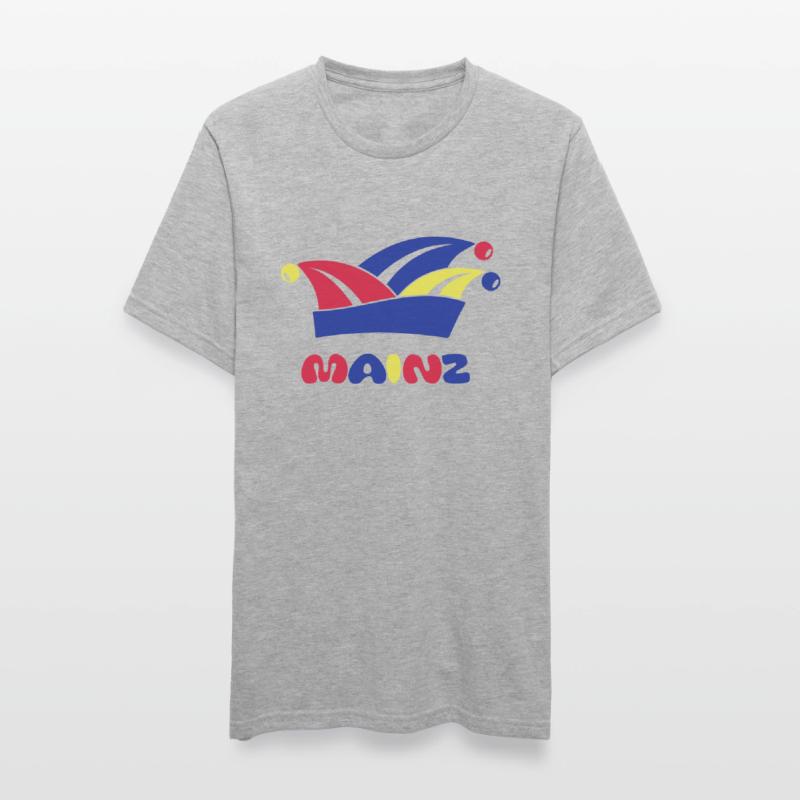 Fasching Narrenkappe Mainz 1, 2 oder 3 Farben Unisex Polycotton T-Shirt