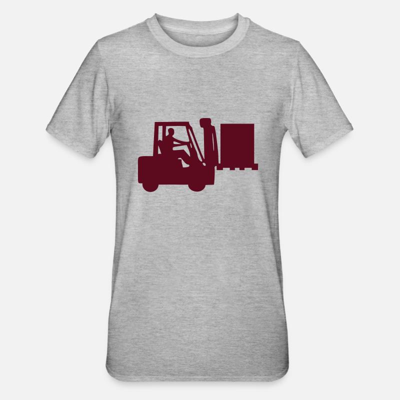 Gerbeuse - T-shirt polycoton Unisexe - gris chiné