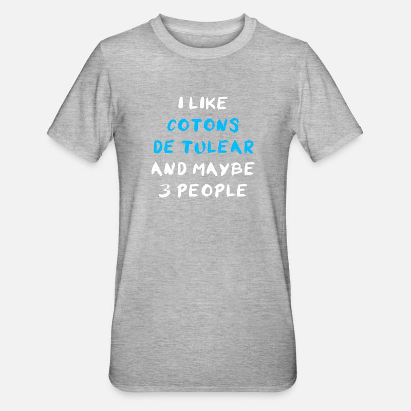 Coton de Tulear - Unisex Polycotton T-Shirt - heather grey