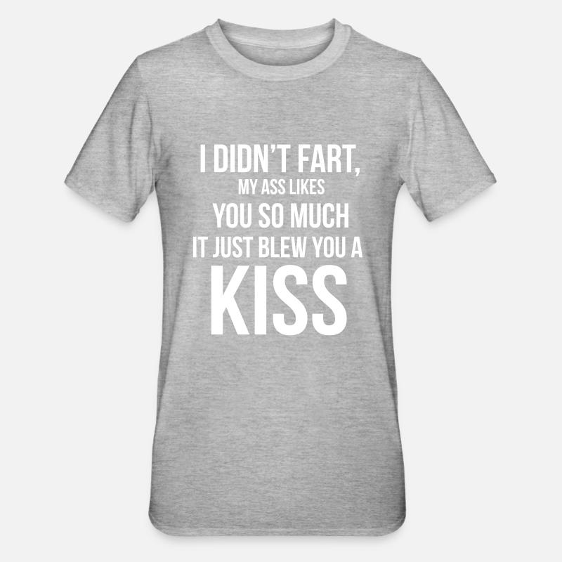 Fart - T-shirt polycoton Unisexe - gris chiné