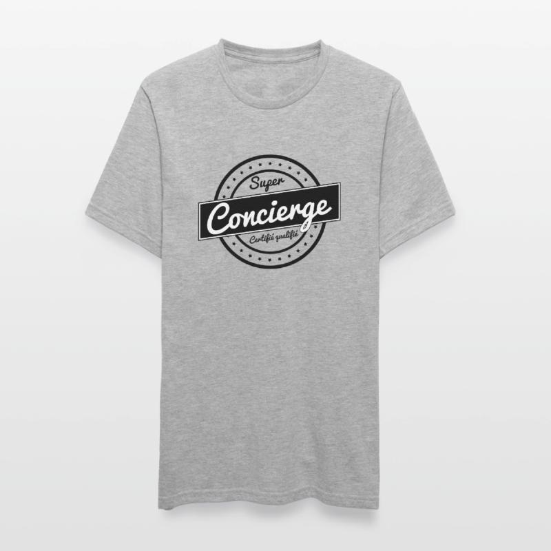Super Concierge - ein Mann Unisex Polycotton T-Shirt
