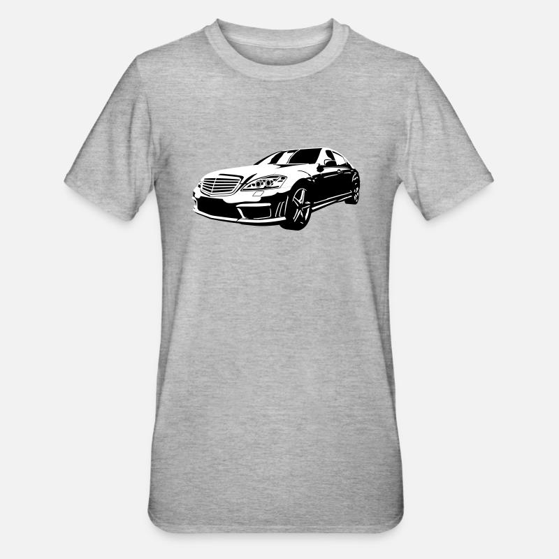 Limousine (vector illustration) - Unisex Polycotton T-Shirt - heather grey