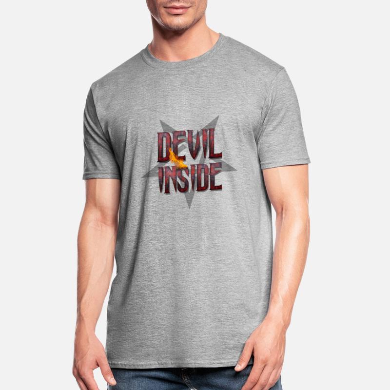 DEVIL INSIDE - Satan / Horror / Devil T-shirt polycoton Unisexe