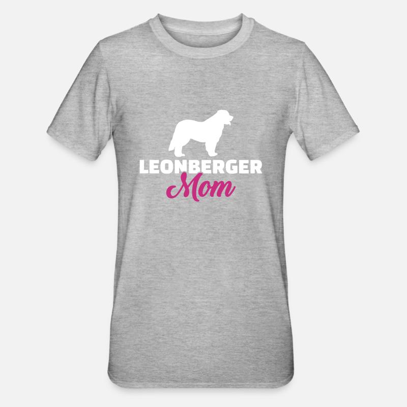 Leonberger - T-shirt polycoton Unisexe - gris chiné