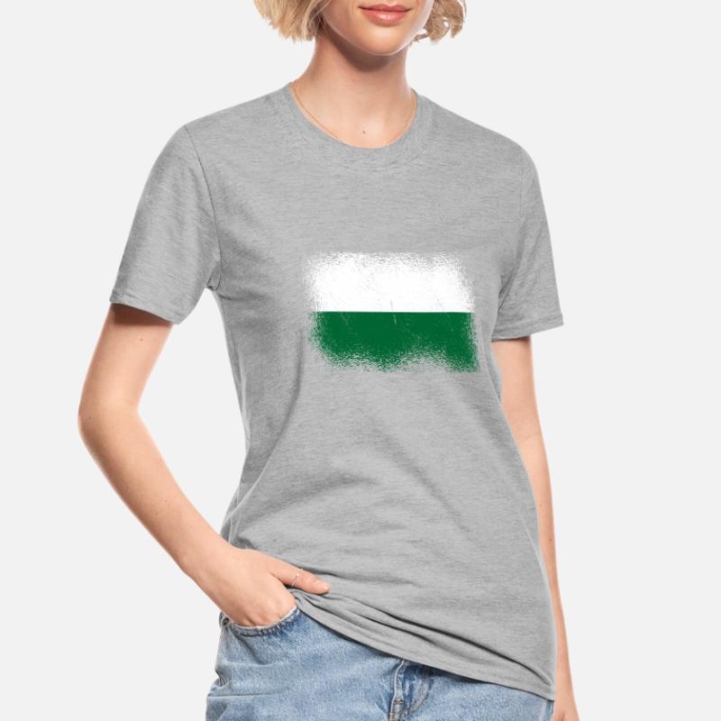 Drapeau de Saxe Drapeau saxon Ossi Holiday SN T-shirt polycoton Unisexe