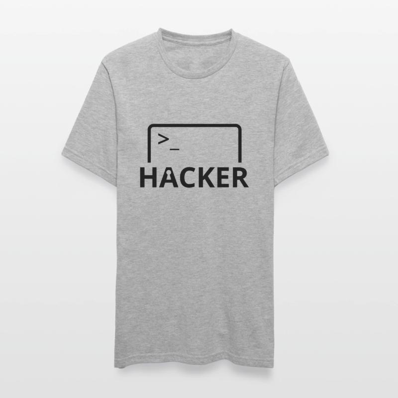 Hacker Informatiker Computer Programmierer Unisex Polycotton T-Shirt