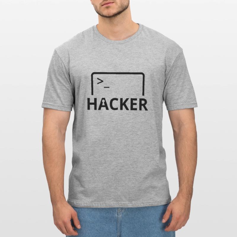 Hacker programmeur informatique T-shirt polycoton Unisexe