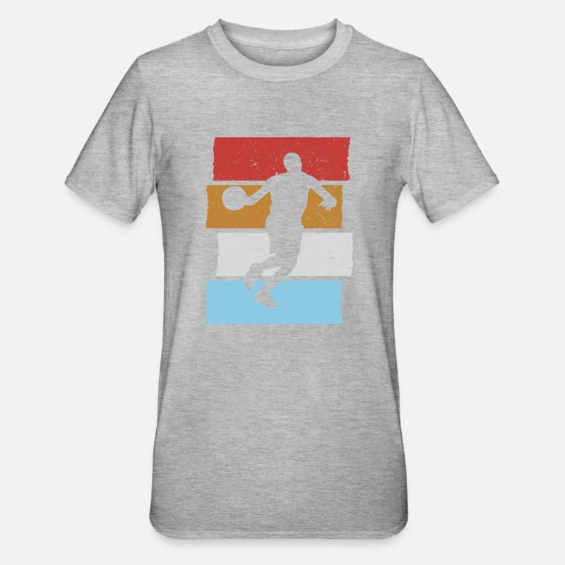 Basketteur Basketteur Sunset - T-shirt polycoton Unisexe - gris chiné