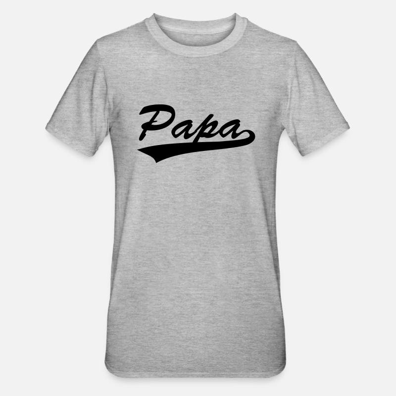 enceinte - T-shirt polycoton Unisexe - gris chiné