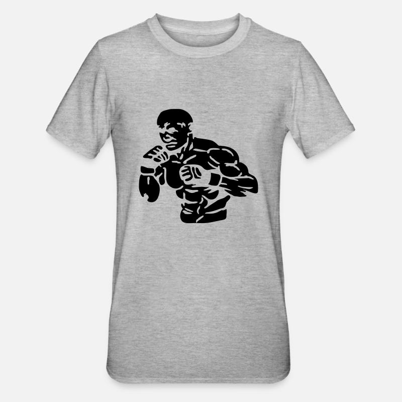 Fighter 2013 - Unisex Polycotton T-Shirt - Grau meliert