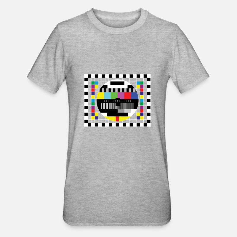 Image test Big Bang image fixe BBT - T-shirt polycoton Unisexe - gris chiné
