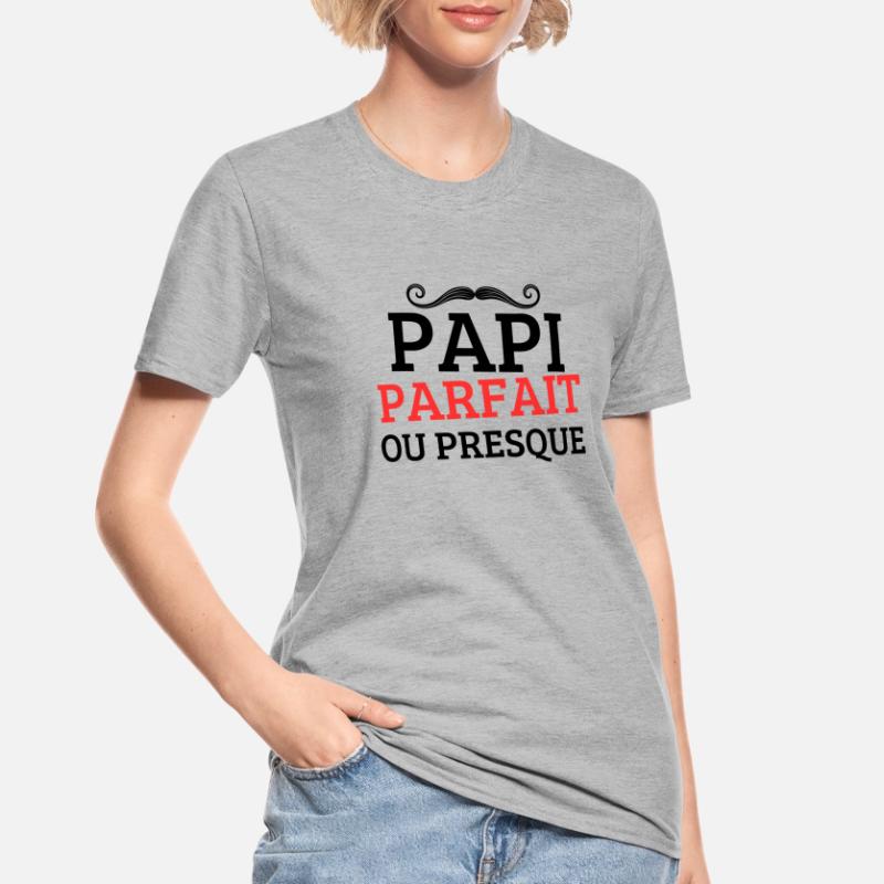 PAPI PERFEKT oder FAST PERFEKT Unisex Polycotton T-Shirt