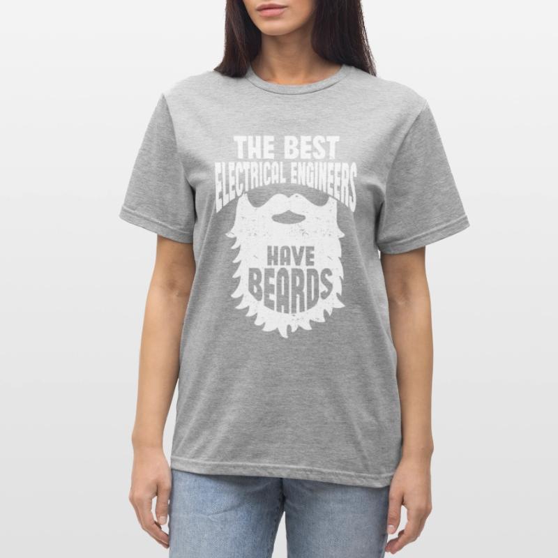Bart Spruch Bärtiger Vater Ehemann Geschenk, Bart Unisex Polycotton T-Shirt