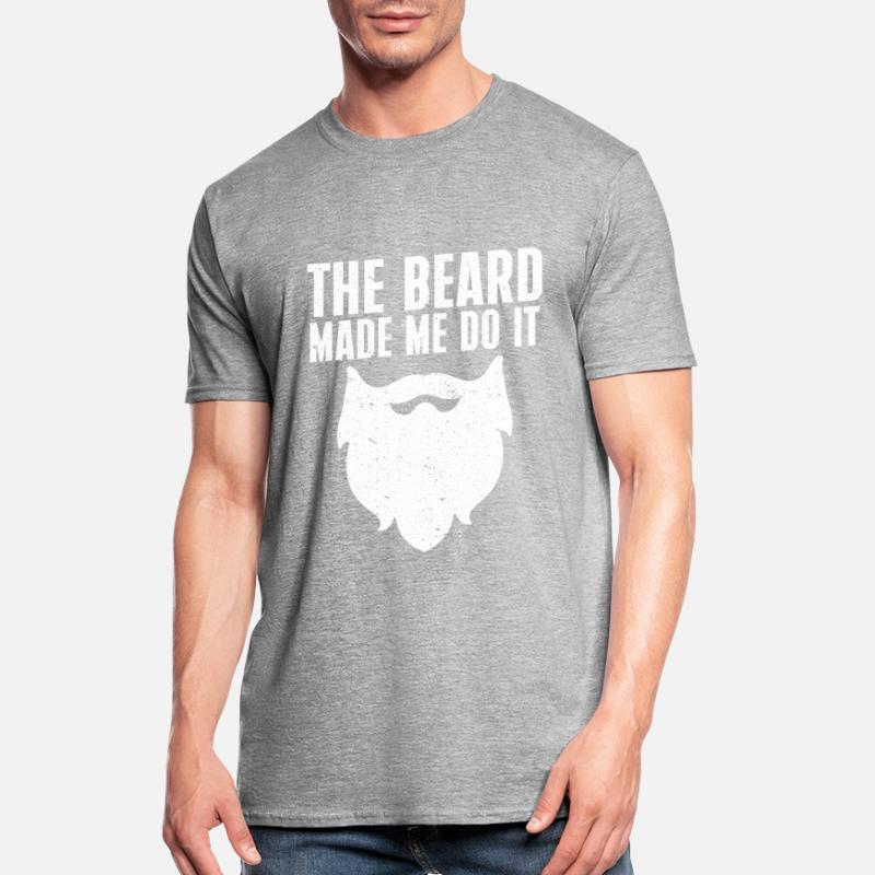 Bart Spruch Bärtiger Vater Ehemann Geschenk, Bart Unisex Polycotton T-Shirt