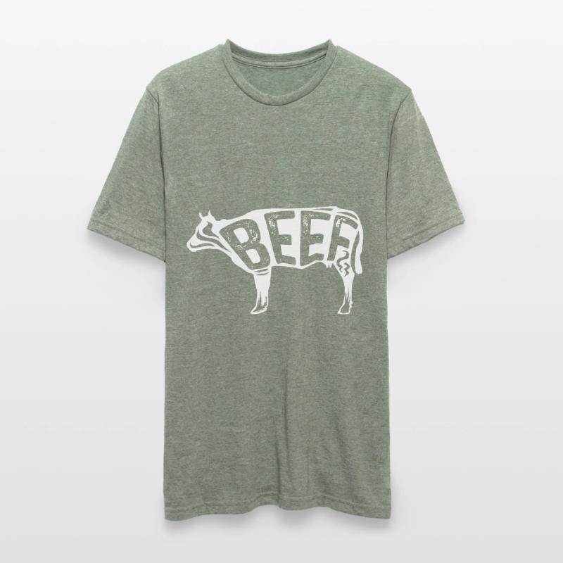 Beef steak Unisex Polycotton T-Shirt