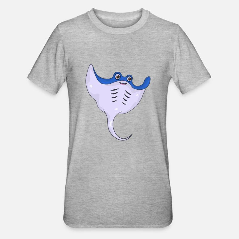 Des rayons - T-shirt polycoton Unisexe - gris chiné