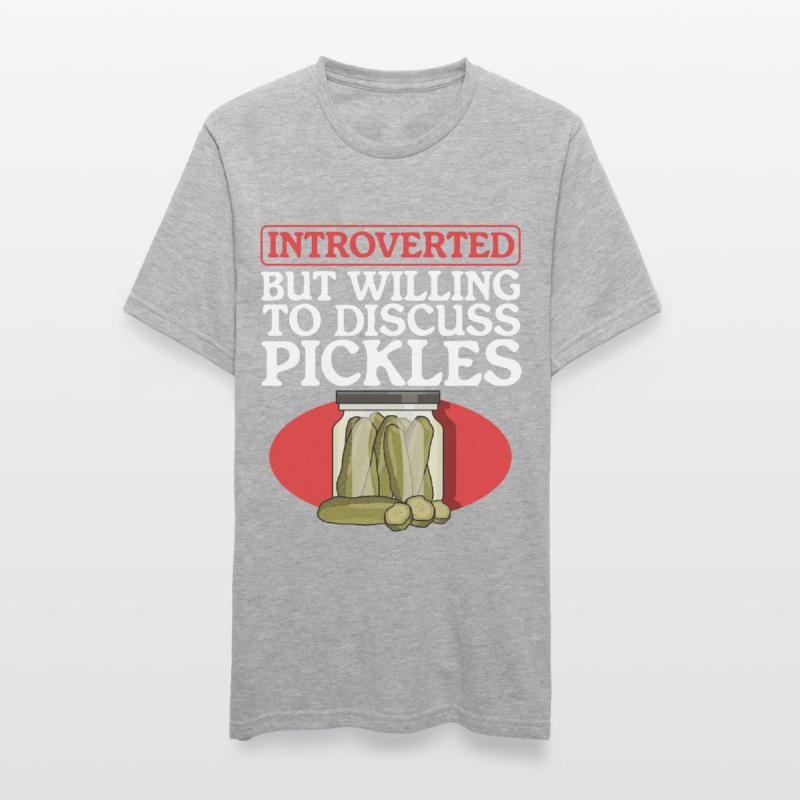 Cornichons de concombre Cornichon Kukumer concombre cadeau T-shirt polycoton Unisexe