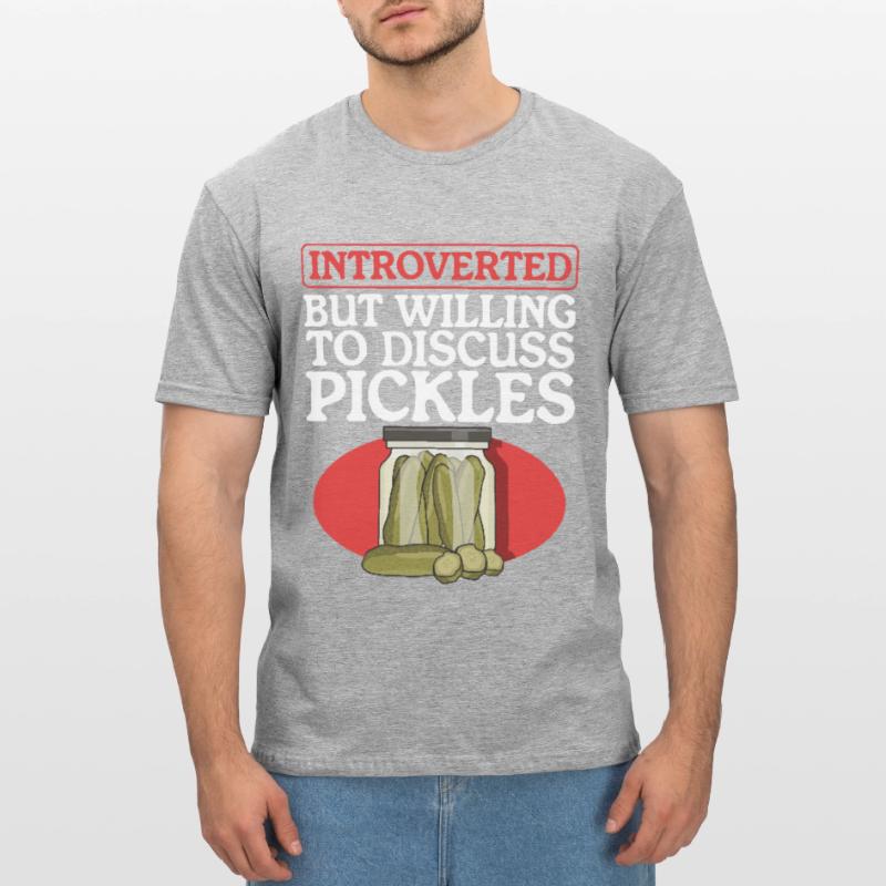 Cornichons de concombre Cornichon Kukumer concombre cadeau T-shirt polycoton Unisexe