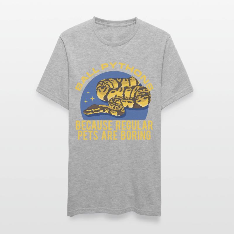 Roi Python Serpents Python Cadeau T-shirt polycoton Unisexe