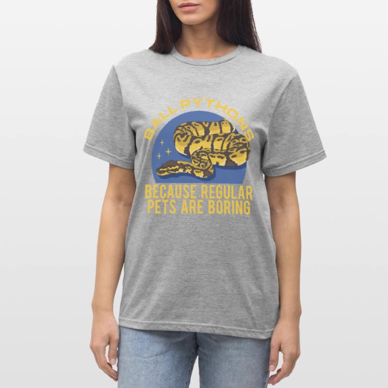 Roi Python Serpents Python Cadeau T-shirt polycoton Unisexe