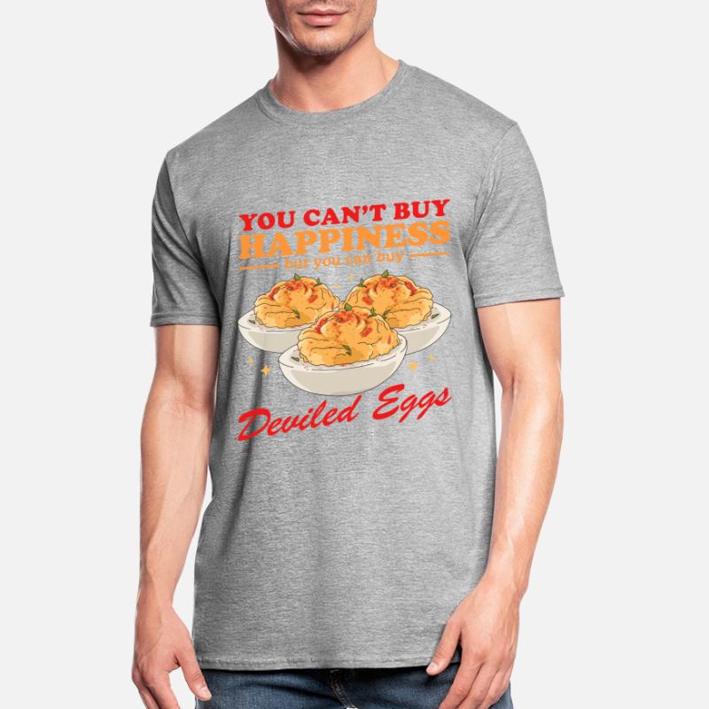 Gefüllte Eier Russian Deviled Eggs Geschenke Unisex Polycotton T-Shirt