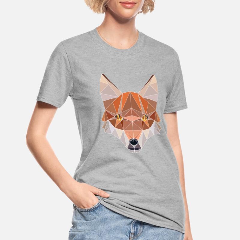 Tshirt polygonal Design Symmetrical Triangular T-shirt polycoton Unisexe