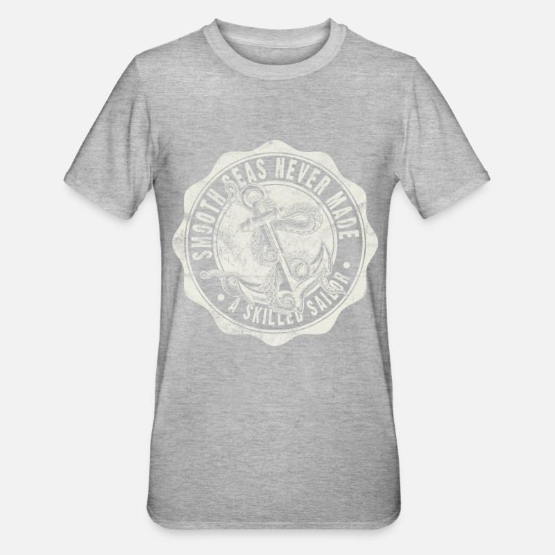 Smooth Seas - Unisex Polycotton T-Shirt - undefined