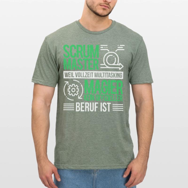 Docker Scrum Master Software Coding Geschenk Unisex Polycotton T-Shirt