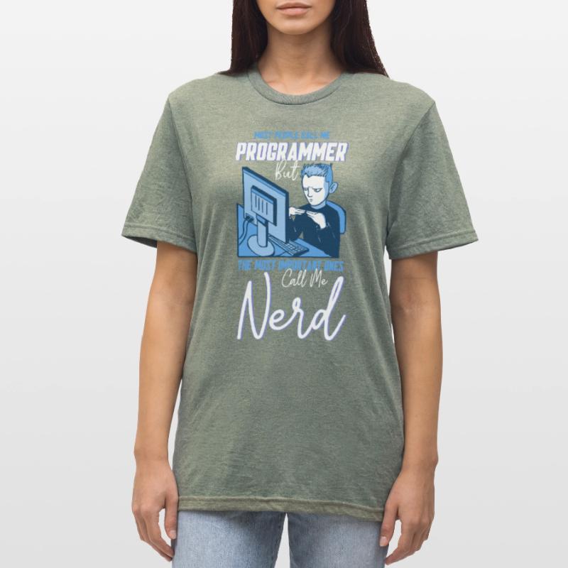 Software developer Computerfreak Programmer Unisex Polycotton T-Shirt