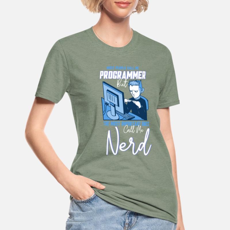 Softwareentwickler Computerfreak Programmierer Unisex Polycotton T-Shirt