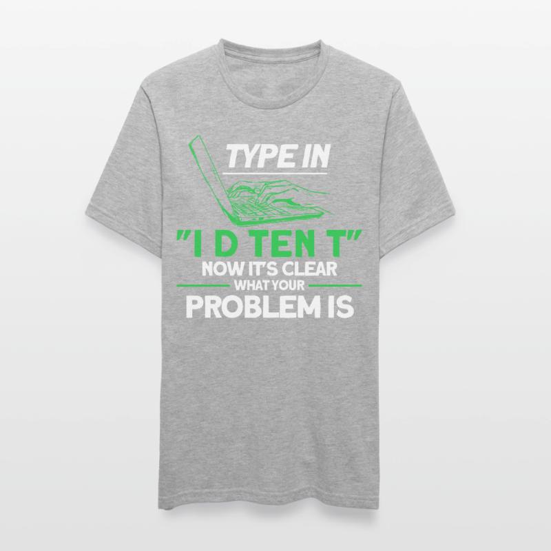 Now it's clear what your problem is sysadmin Unisex Polycotton T-Shirt