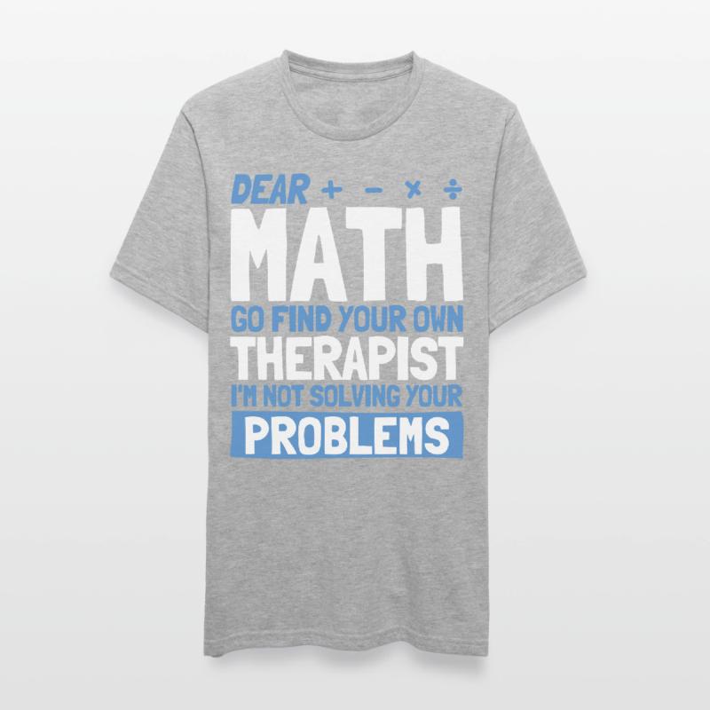 Math Mathematics Science Math Gift Unisex Polycotton T-Shirt