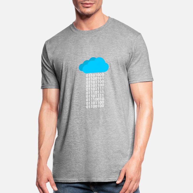 Informatique Binary Cloud Cloud T-shirt polycoton Unisexe