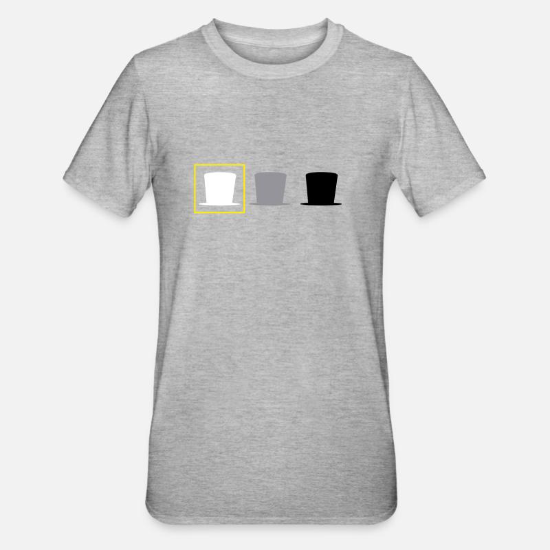 Hacker Cyber Security Pentester Hacker - Unisex Polycotton T-Shirt - heather grey
