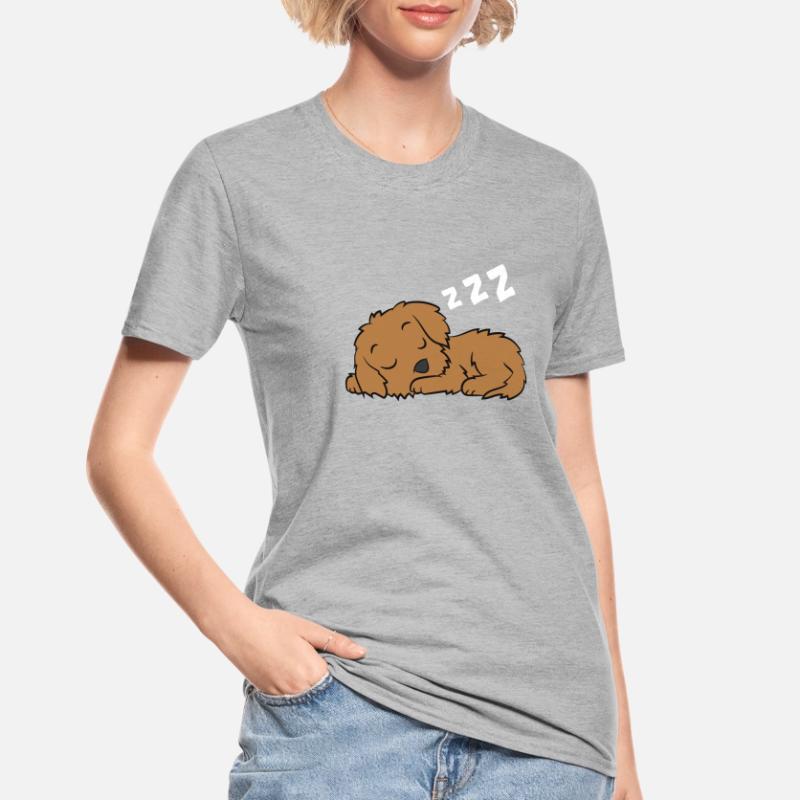 Cockapoo Pyjama Mignon Cockapoo Chien Sommeil T-shirt polycoton Unisexe